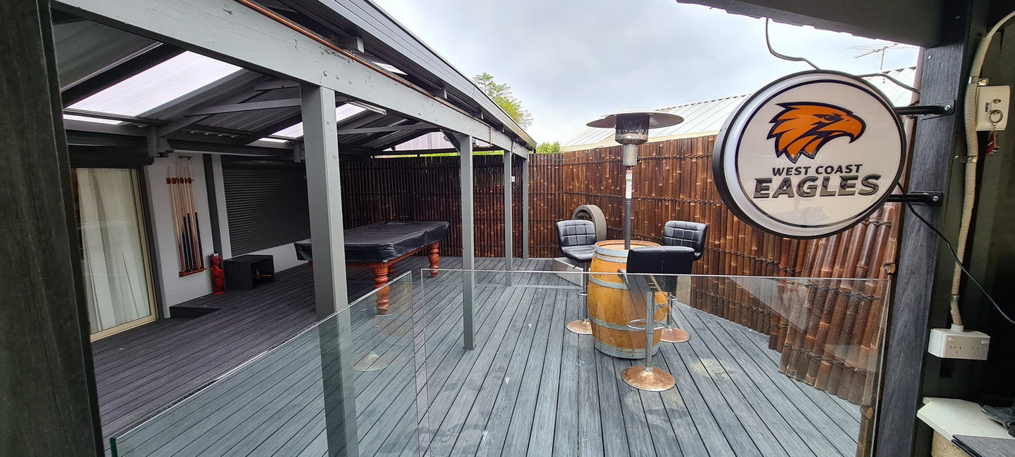 Bamboo Fence Panels Perth - Dark Colour (H1200 x W1000mm)