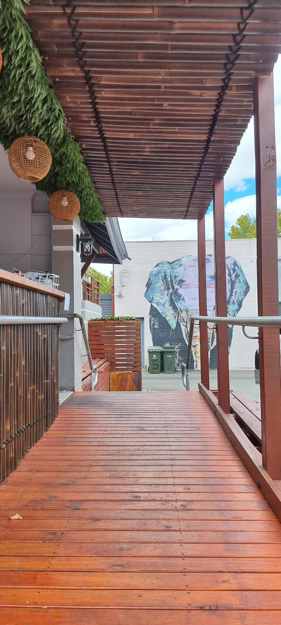 Bamboo Fence Panels Perth - Dark Colour (H1200 x W1000mm)