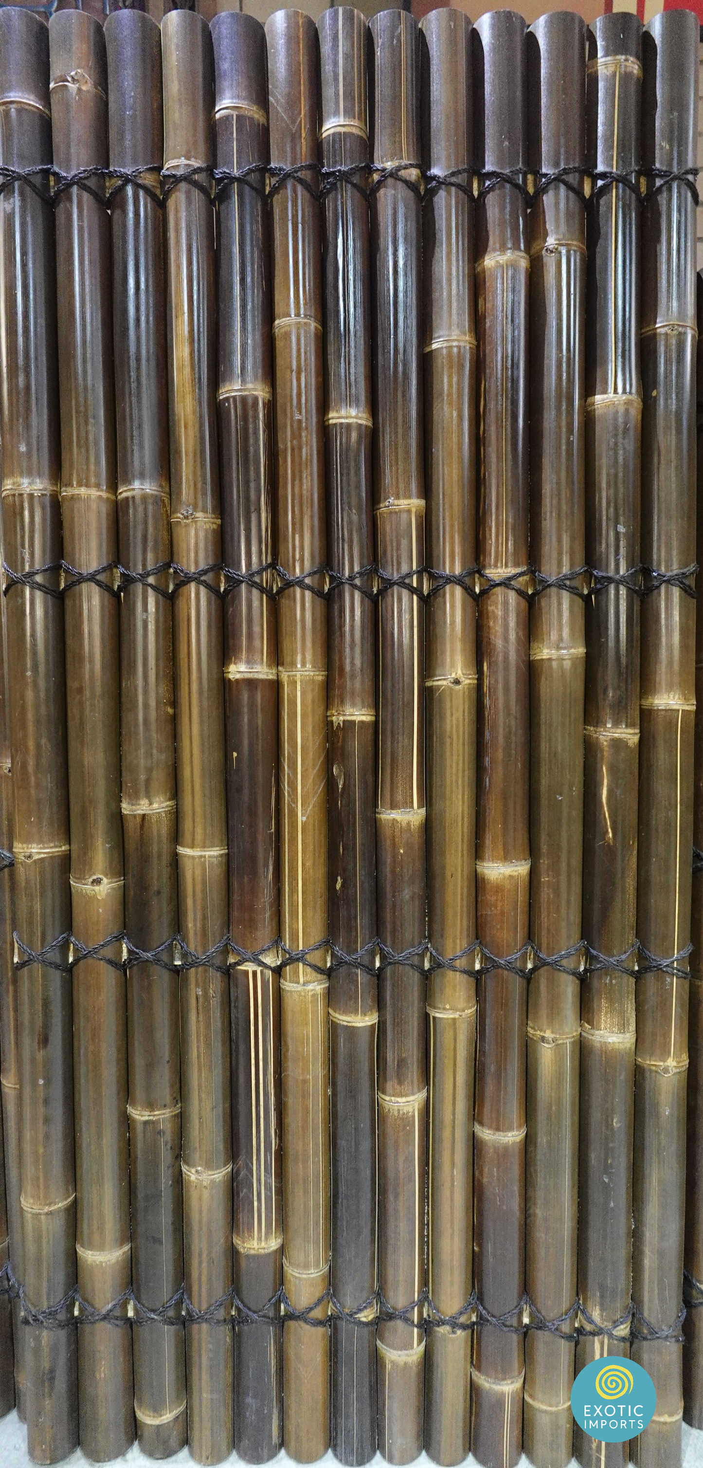 Bamboo Fence Panels Perth - Dark Colour (H2100 x W1000mm)