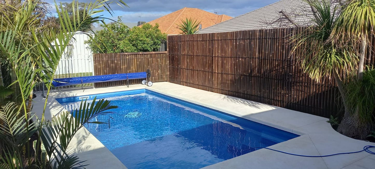 Bamboo Fence Panels Perth - Dark Colour (H1200 x W1000mm)