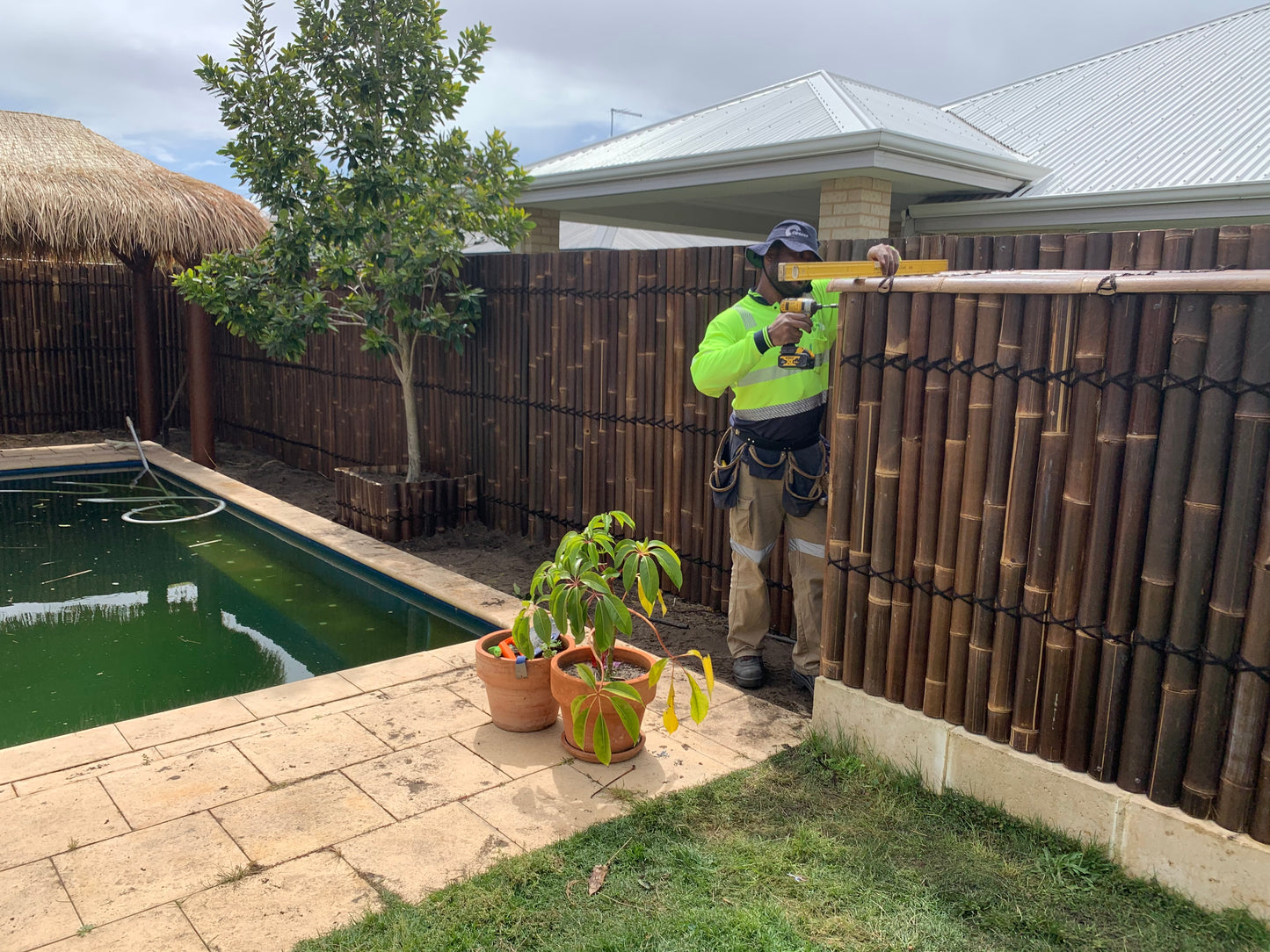 Exotic Imports - Bamboo Fencing and Bamboo Screening projects
