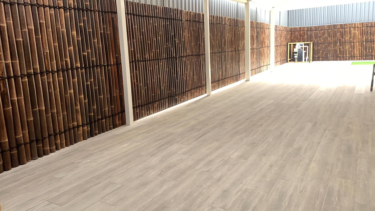 Bamboo Fence Panels Perth - Dark Colour (H2100 x W1000mm)