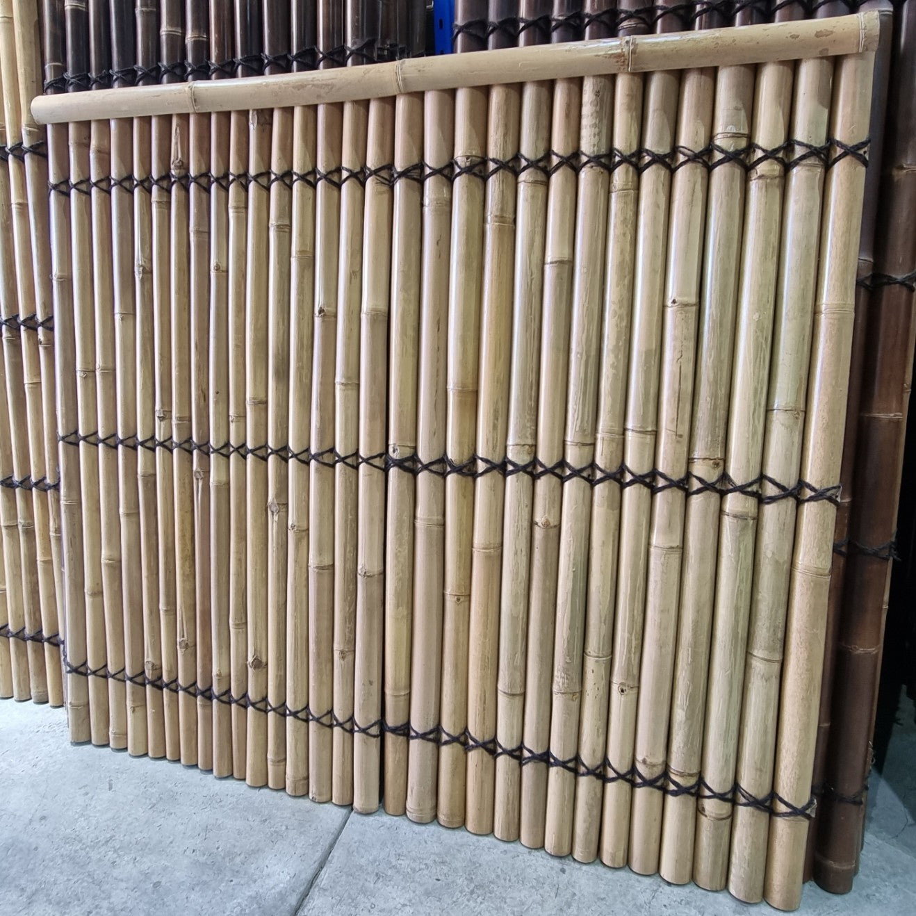 Bamboo Fence Capping and Accessories