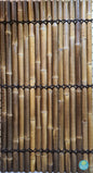 Bamboo Fence Panels Perth - Dark Colour (H1800 x W1000mm)