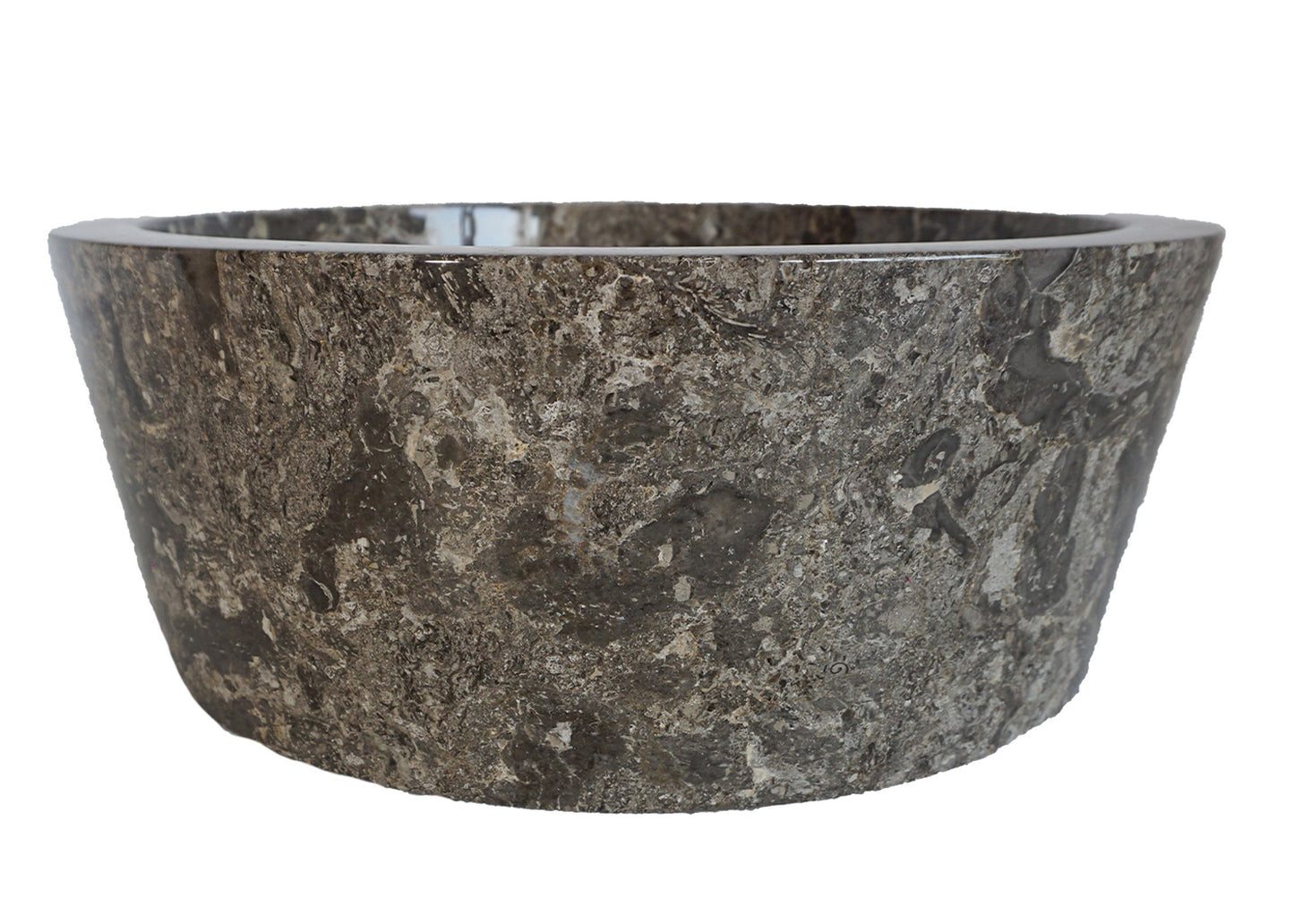Forma Lucid - Marble Vanity Basin - Polished finish - H15cm - Cream or grey - Dia 40cm - Natural Stone