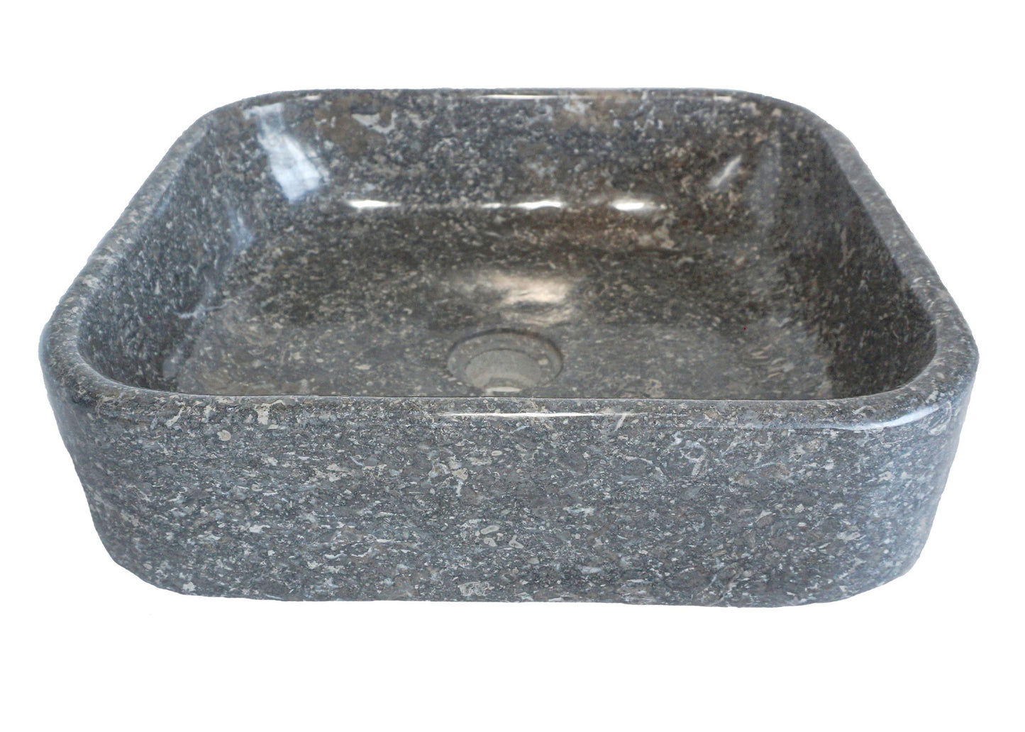 Forma Bloc – Polished Marble Vanity Basin Rectangular – Cream or Grey
