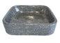 Forma Bloc – Polished Marble Vanity Basin Rectangular – Cream or Grey