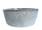 Forma Linea - Marble Vanity Basin - Textured finish - H15cm - Cream or grey - Dia 40cm - Natural Stone