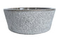 Forma Stria - Marble Vanity Basin - Textured finish - H15cm - Cream or grey - Dia 40cm - Natural Stone