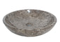 Polished Round Marble Basin – 12cm Height – Cream or Grey –  Dia 35/40/45cm - Natural Stone