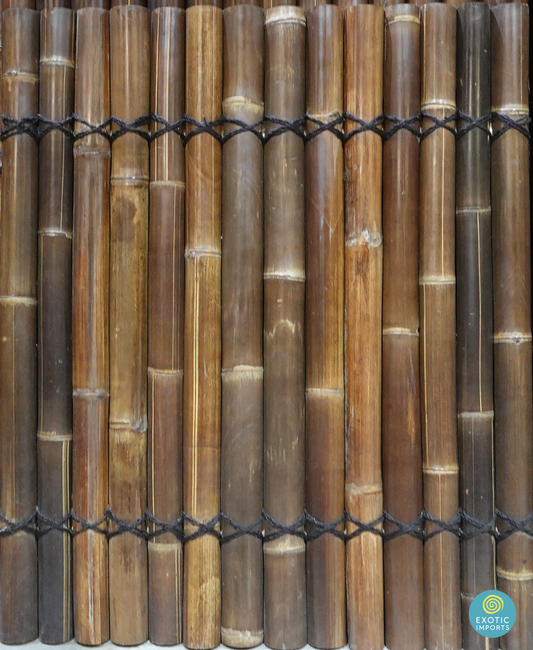 Bamboo Fence Panels Perth - Dark Colour (H1200 x W1000mm)
