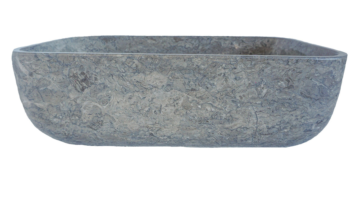 Forma Axis FB12C grey marble vanity basin, front view