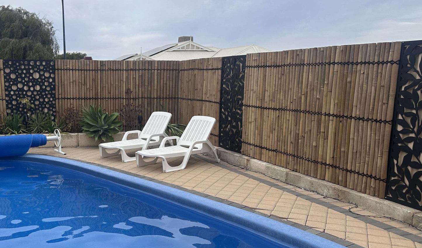 Bamboo Fence Panels Perth - Natural Colour (H2000 x W1000mm)